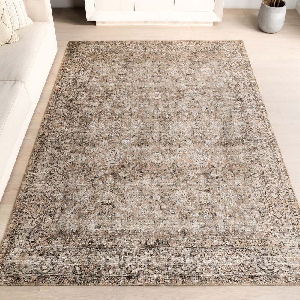 Nuloom Hillstone Collection Traditional Vintage Medallion Area Rug