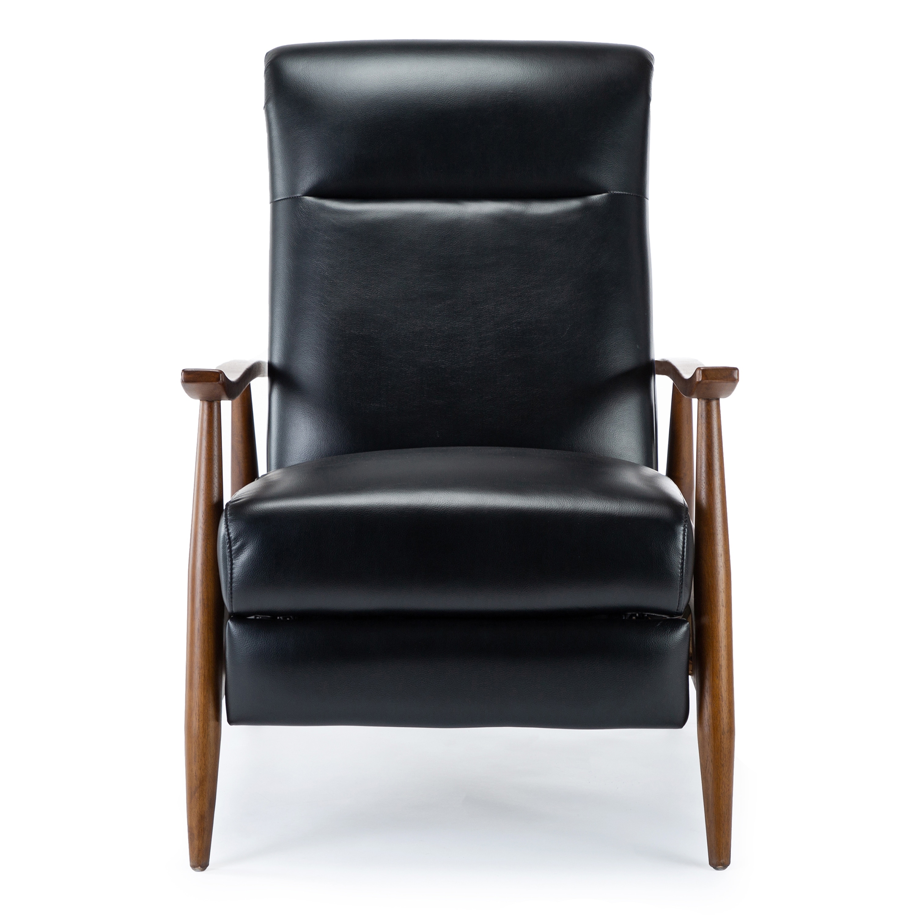 Sienna Upholstered Wood Push Back Recliner by Greyson Living On
