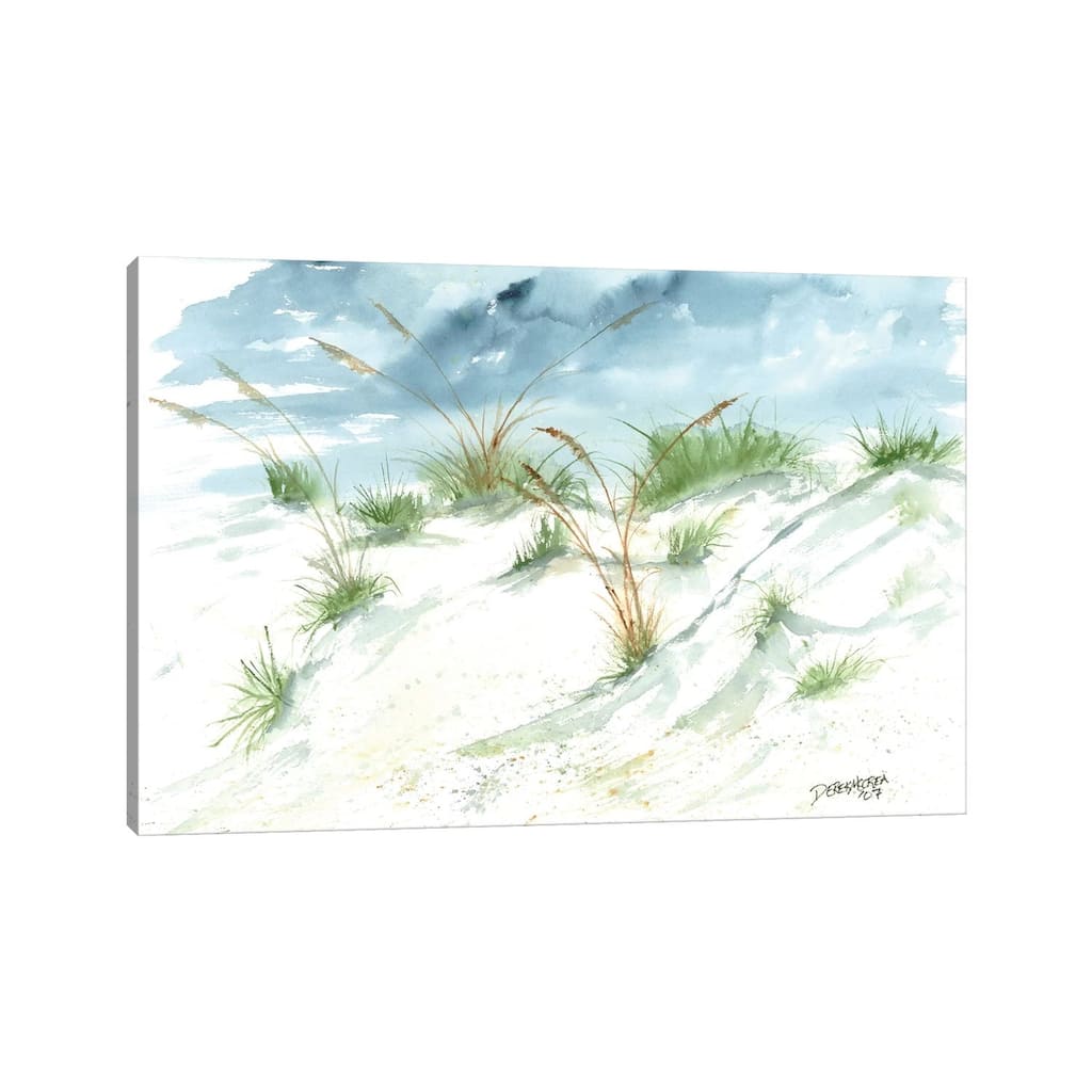 iCanvas "Sand Dunes Beach Painting" by Derek McCrea Canvas Print