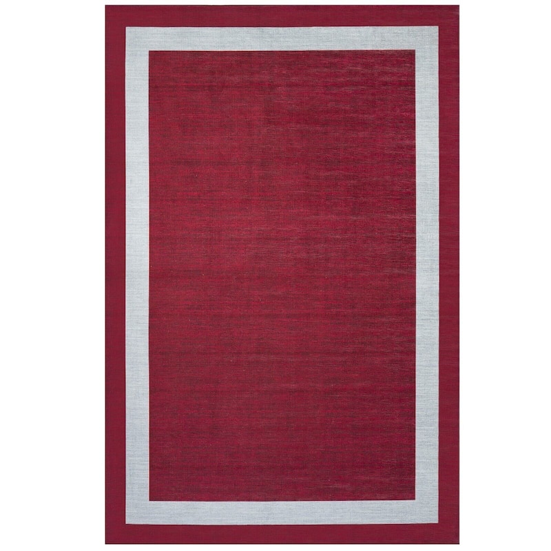 Machine Washable-Eco-Friendly Area Rug With Non-Slip Backing Everest Design