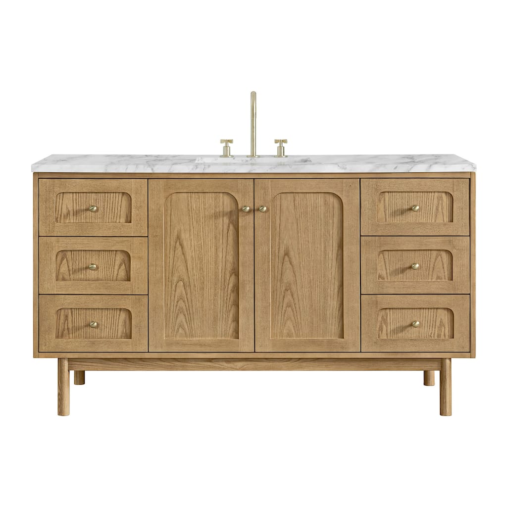 James Martin Vanities 545-V60S-3CAR Laurent 60" Free Standing Single