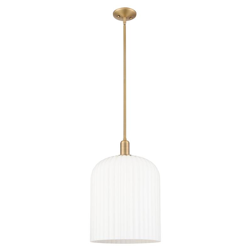 Innovations Lighting 716-1S-G559-12GWH Bridal Veil 12" Wide Pendant