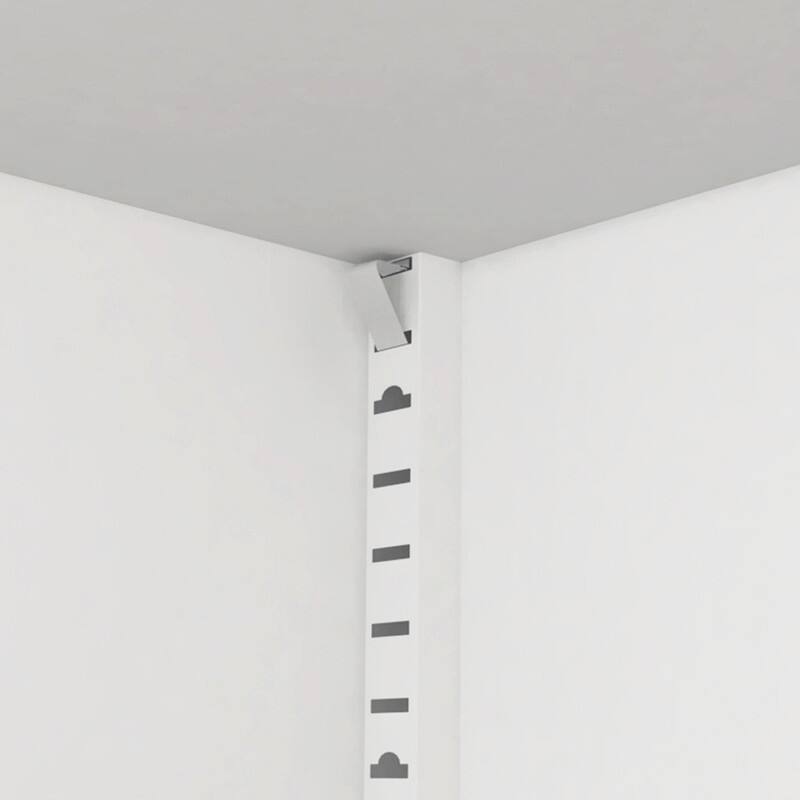 73" Tall 6-Tier Flip-Door Pantry Cabinet with Pegboard, Anti-Tip Design - Versatile Storage for Kitchen, Living Room & More