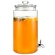 preview thumbnail 4 of 61, Beverage Dispenser with Spigot and Lid, Iced Tea Lemonade Juice Water Dispenser 2 gallons 1 pack
