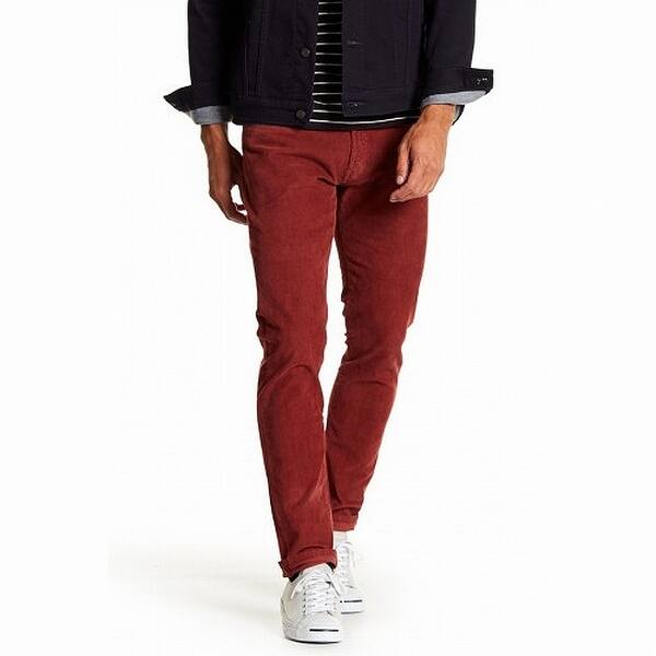 Shop Tailor Vintage Mens Red Size 34x32 Canaan Corduroy Pants