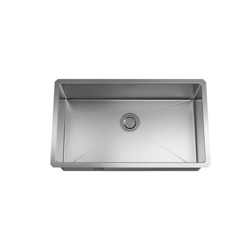 Indigo Home Stainless Steel undermount kitchen sink L23" x W18"