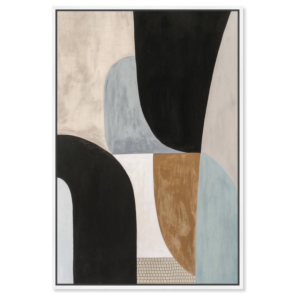 Interlocking Segments I Canvas by Art Remedy