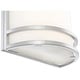 preview thumbnail 5 of 5, Lola Wall Sconce - Brushed Steel