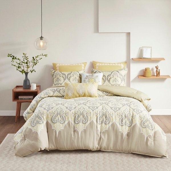 The Curated Nomad Largo Cotton 7-piece Comforter Set - Overstock - 21285272