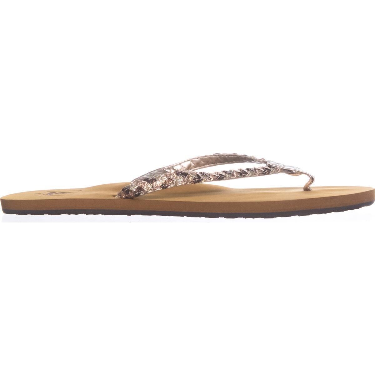 reef braided flip flops