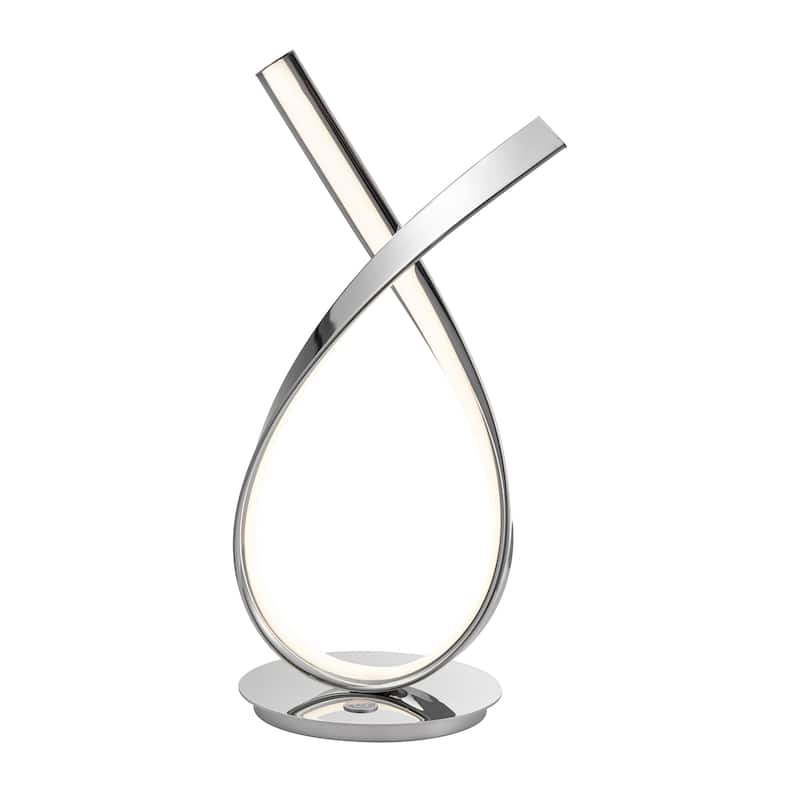 Murphy Touch Dimmable Integrated LED Chrome Table Lamp
