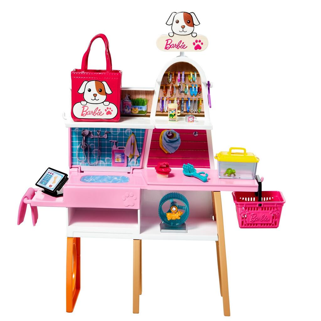 Barbie Doll and Pet Boutique Playset