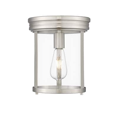 Z-Lite 742F9 Thayer 10" Wide Flush Mount Ceiling Fixture