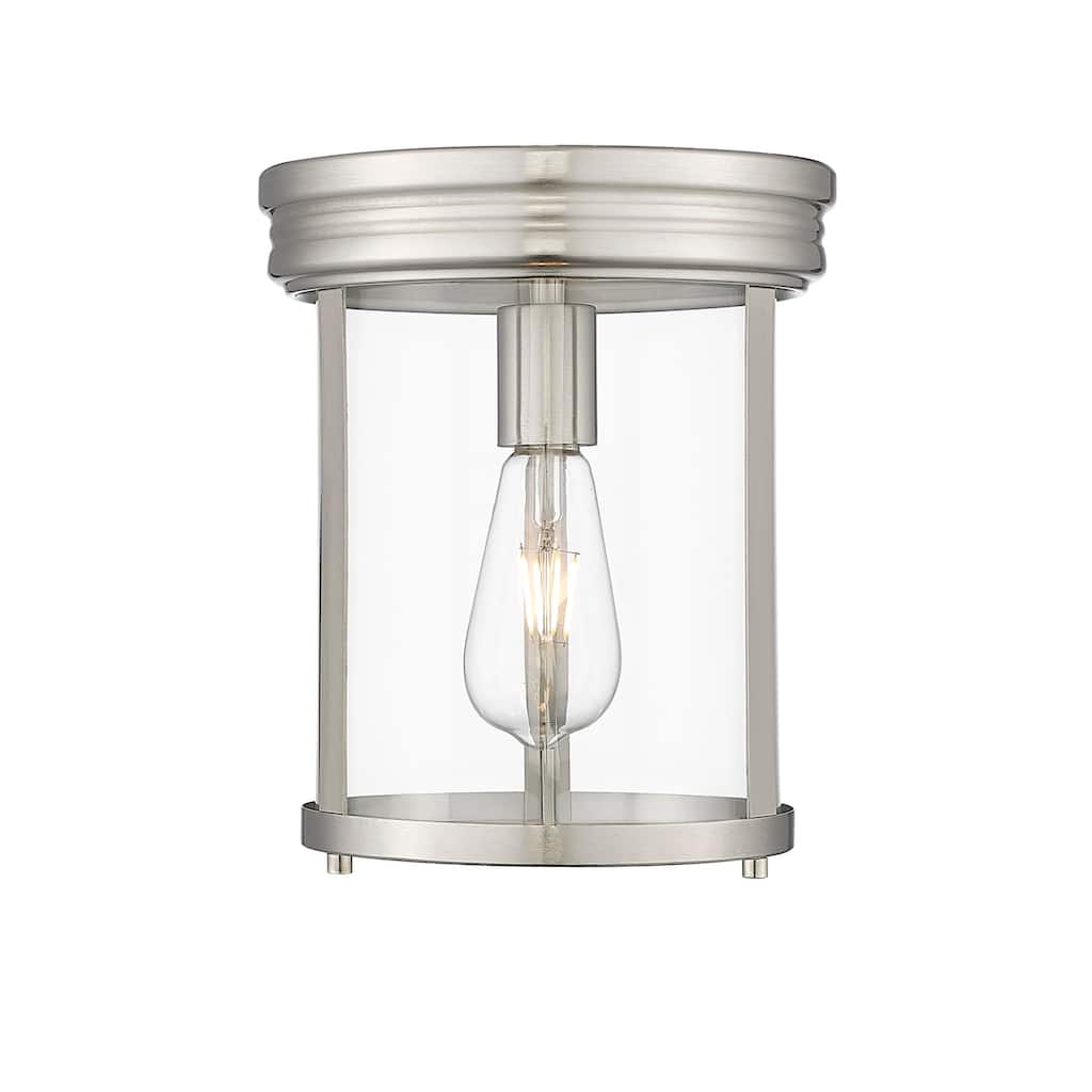 Z-Lite 742F9 Thayer 10" Wide Flush Mount Ceiling Fixture