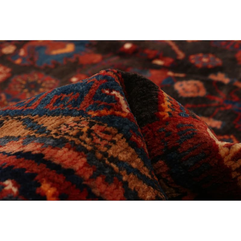 ECARPETGALLERY Hand-knotted Anadol Black Wool Rug - 5'5 x 10'0