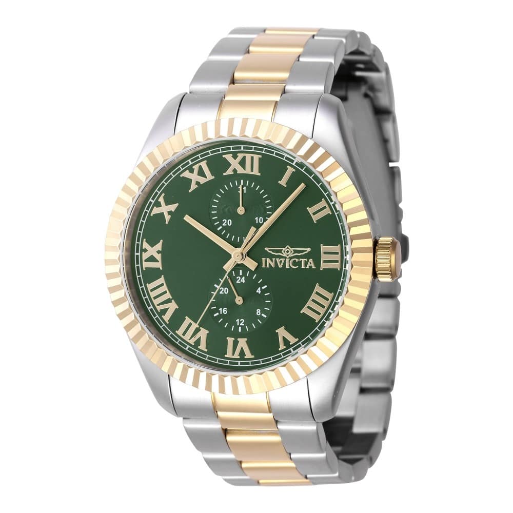Invicta Men's 47427 Specialty Quartz Multifunction Green Dial Watch