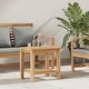 preview thumbnail 18 of 40, vidaXL Coffee Table Brown Solid teak wood