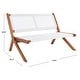 preview thumbnail 55 of 58, SAFAVIEH Kobina Outdoor Foldable Bench - 45" W x 30" D x 30" H