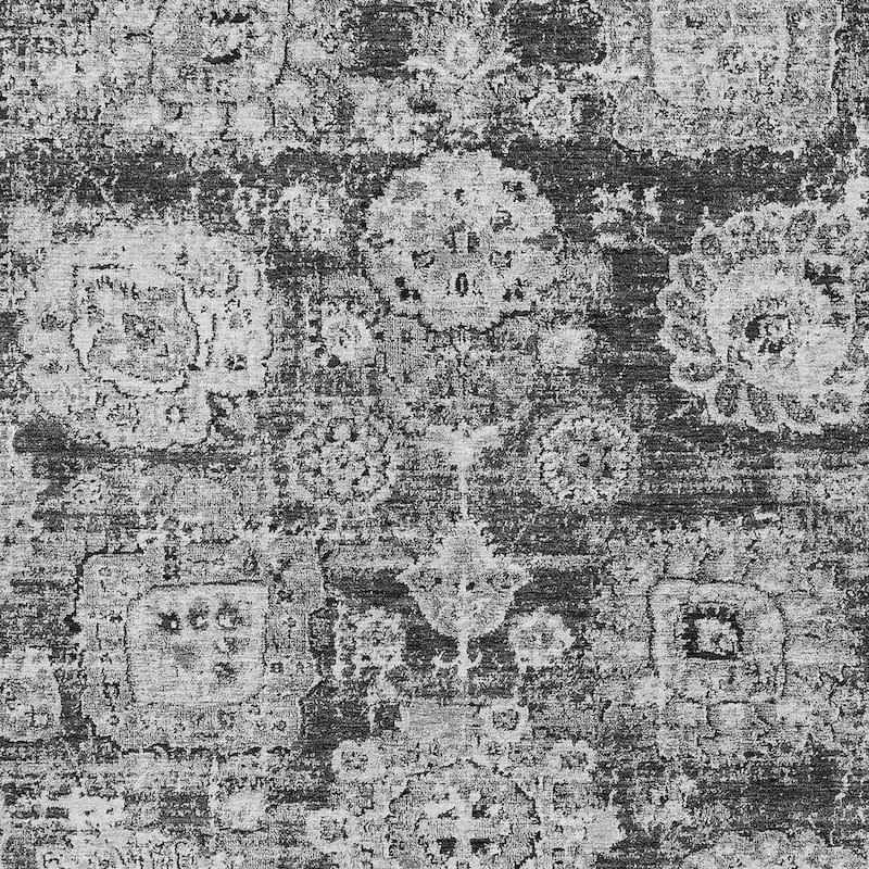 HomeRoots Floral Transitional Rectangle Outdoor Rug