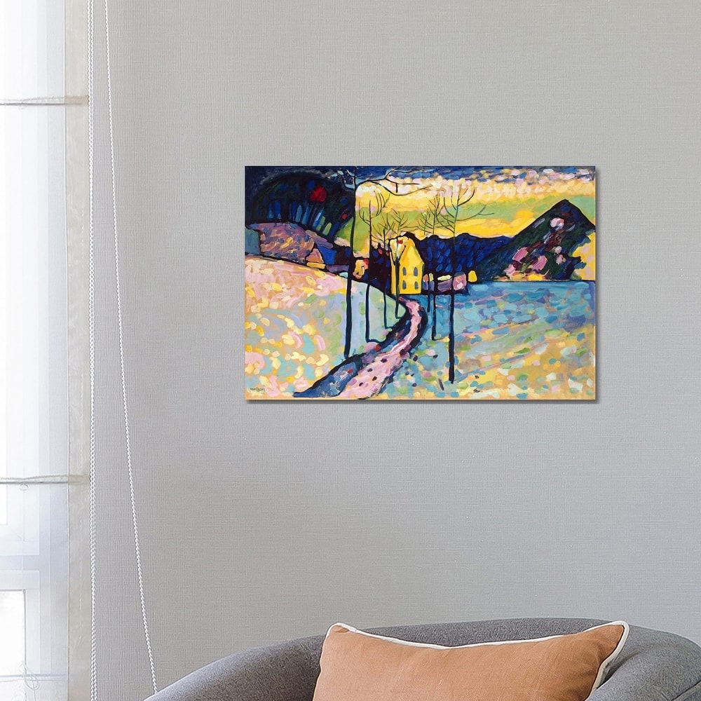 iCanvas "Winter Landscape" by Wassily Kandinsky Canvas Print