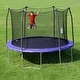 preview thumbnail 2 of 7, Skywalker Trampolines Blue 12-Foot Round Trampoline