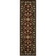 preview thumbnail 10 of 17, Nourison Hand-tufted Persian Floral Wool and Silk Burgundy Area Rug