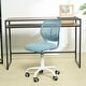 preview thumbnail 78 of 91, HomyLin Armless Swivel Kids Desk Chair with Mesh Padded Seating