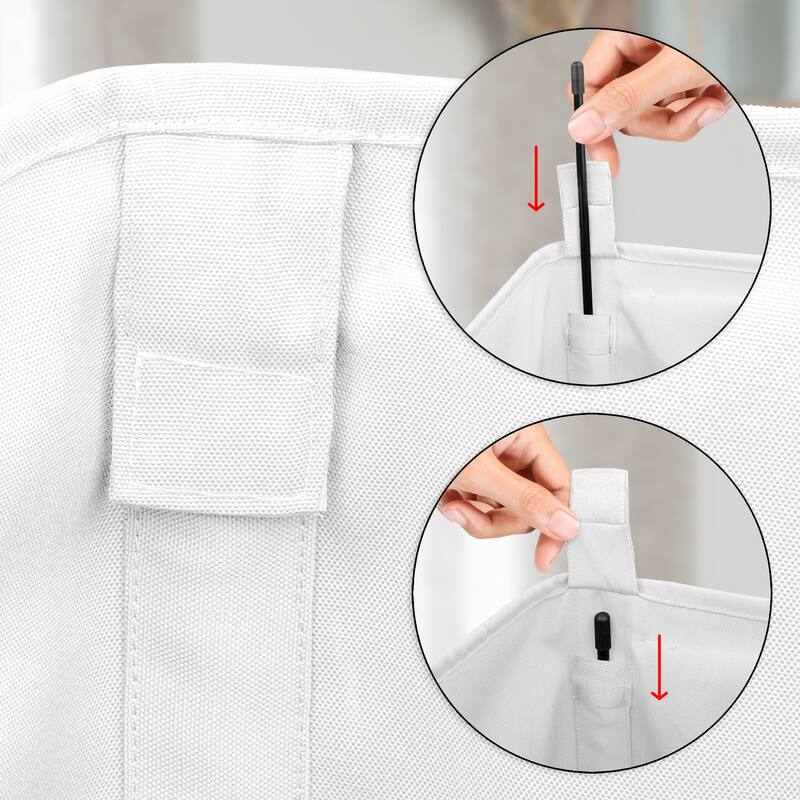 Sweet Jojo Designs Blush Pink Grey Boho Floral Girl Foldable Laundry Hamper with Handles Bohemian Farmhouse Shabby Watercolor