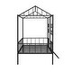 preview thumbnail 4 of 13, Metal Twin-Size Loft Bed with House Design