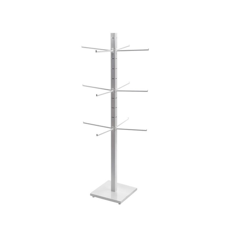 4 Sided Garment Rack with 12 Arms