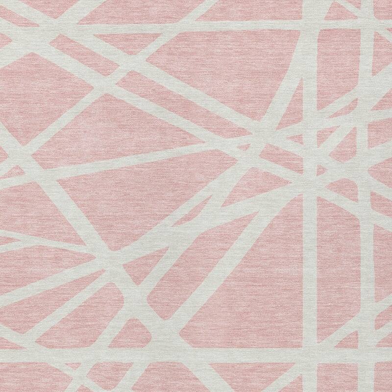 HomeRoots Geometric Transitional Rectangle Outdoor Rug