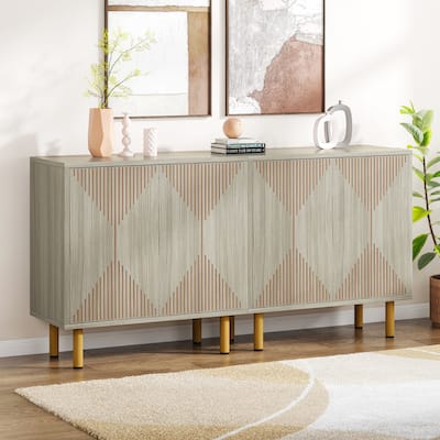 Freestanding Floor Cabinet, Classic 55 inches Sideboard