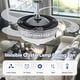 preview thumbnail 36 of 62, 48-Inch Crystal Fandelier with 4 Retractable Blades, Dimmable LED, App and Remote Control - 48 Inches