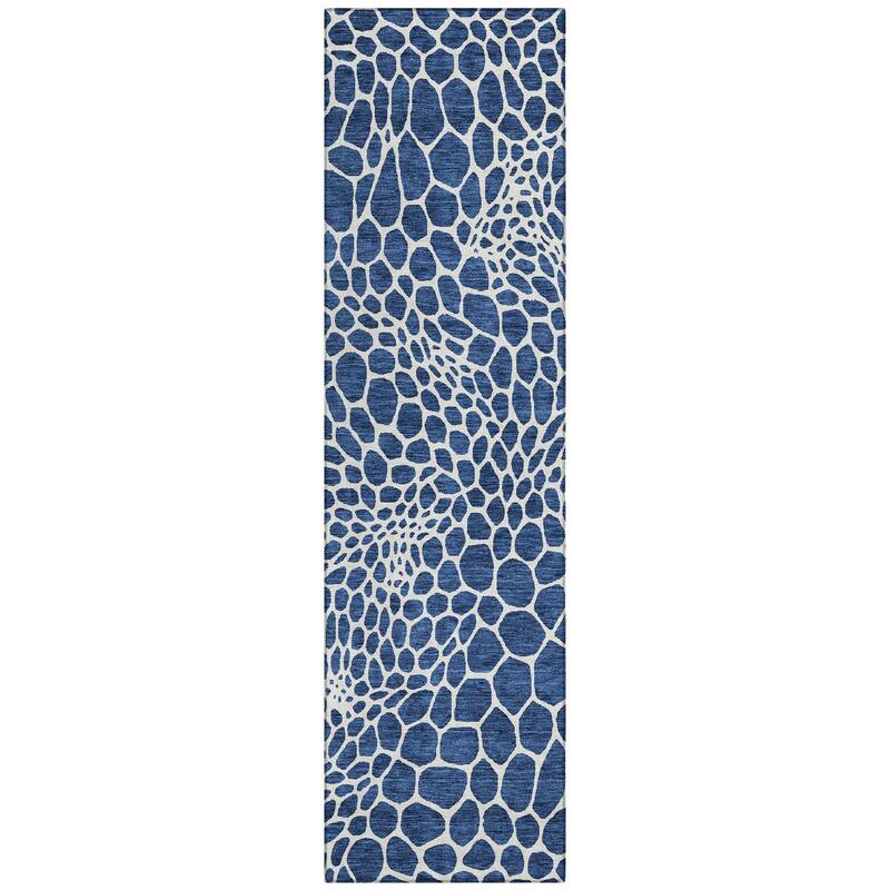 Machine Washable Indoor/ Outdoor Chantille Animal Print Rug