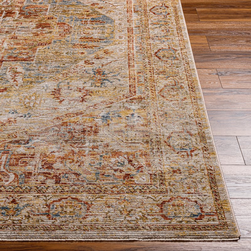 Angelae Traditional Medallion Area Rug