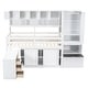 preview thumbnail 20 of 27, Wood Loft Bed with Desk and Ample Storage Space