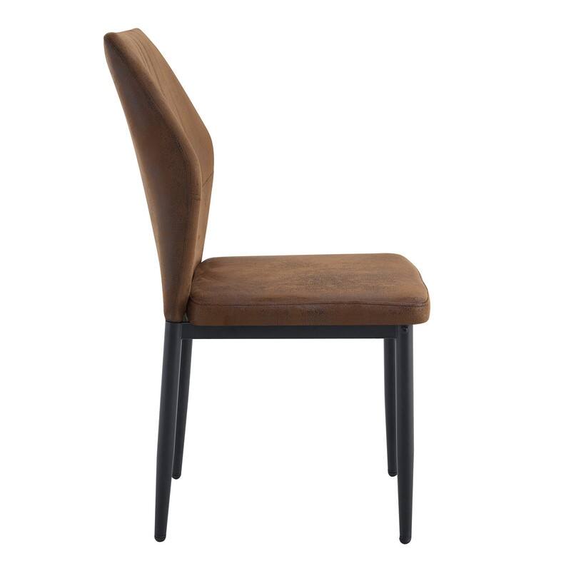 Dining Chairs with Shell - pattern, 37 inches High: Ergonomic Tech Fabric Backrest, Combines Comfort and Style