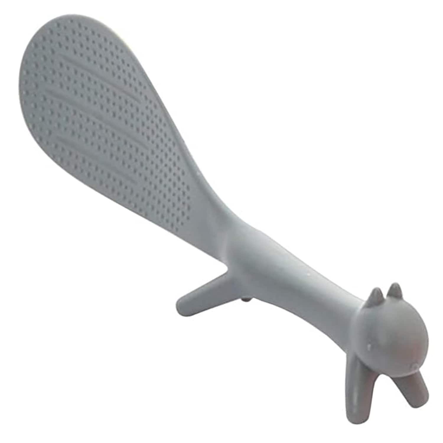 Rice Paddle Spoons Scooper Plastic Non-Stick Squirrel Shaped Spoon