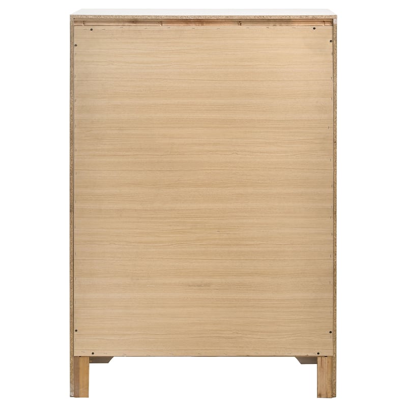 Miranda Contemporary Wood 5-drawer Bedroom Chest
