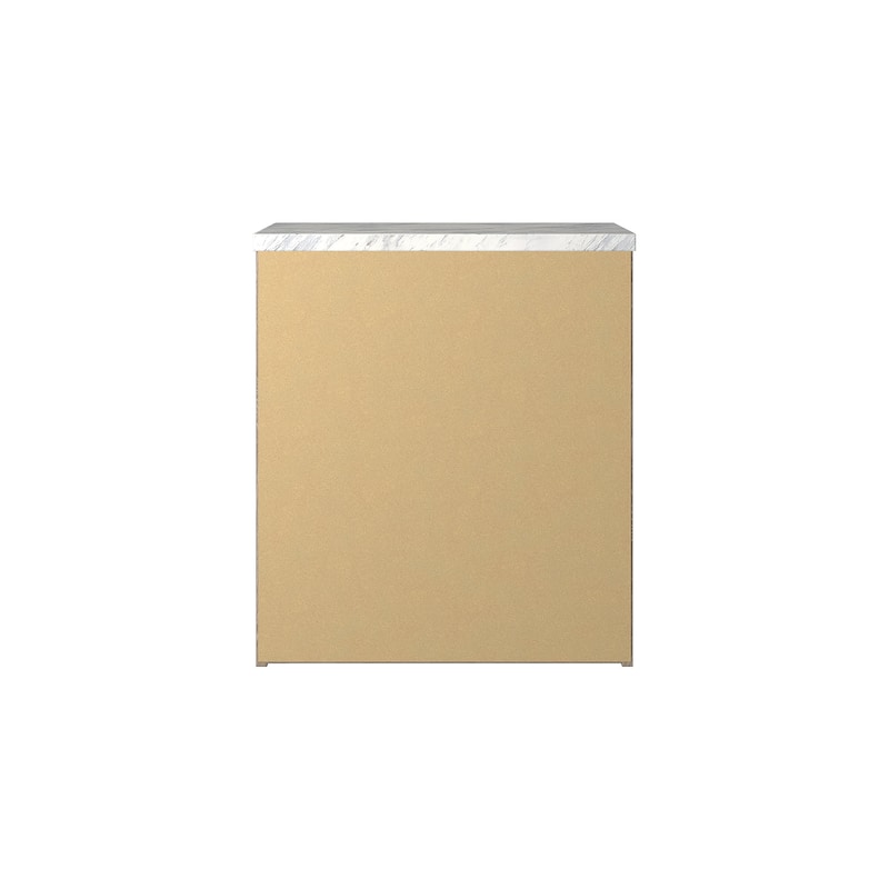 Signature Design by Ashley Senniberg Brown/White Nightstand