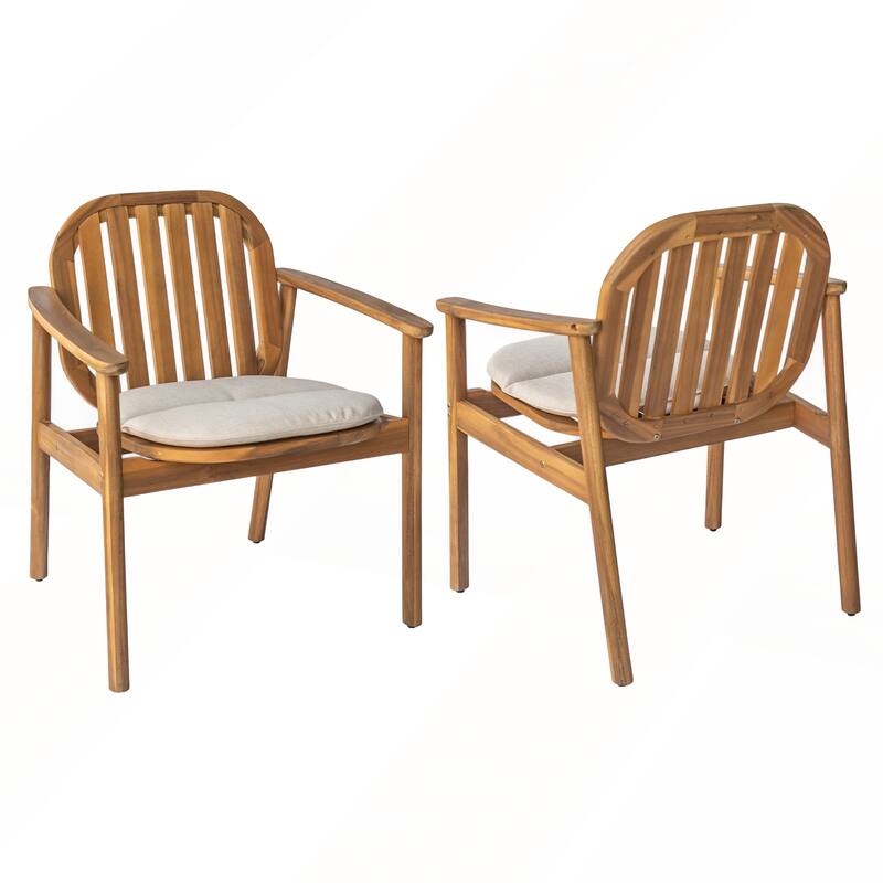 Modern Dining Chair With Cushion Set of 2