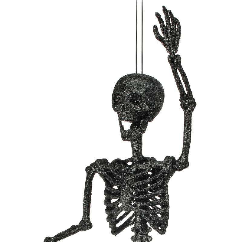 36" Plastic Glitter Skeleton