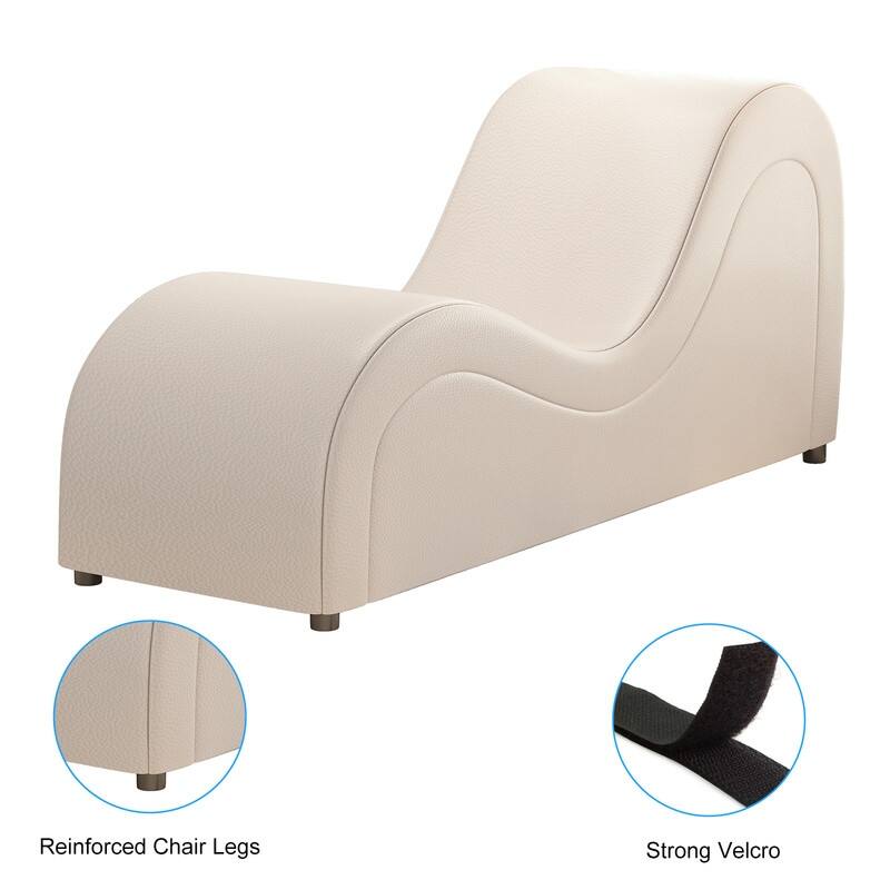 Mixoy Modern PU Leather Yoga Chair Indoor