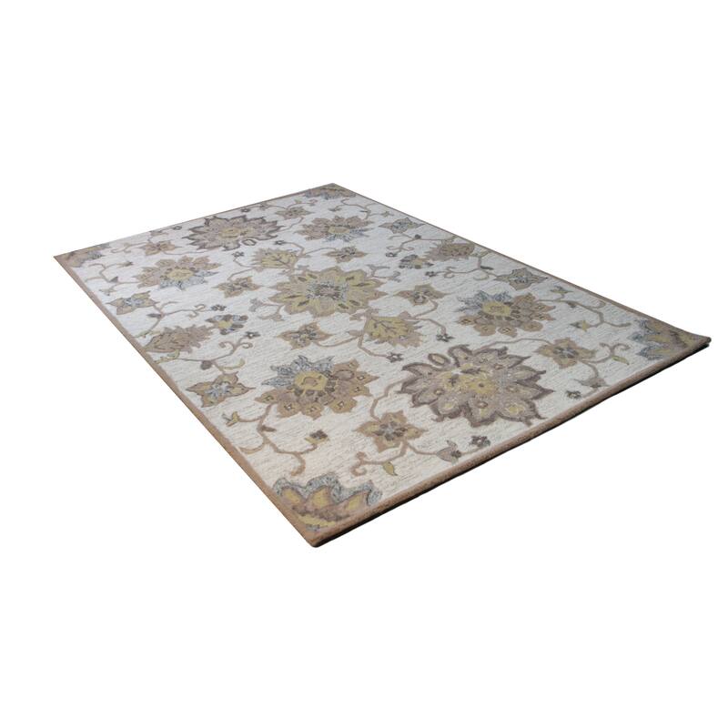 Bashian Neely Ivory Transitional Area Rug