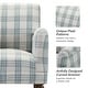 preview thumbnail 7 of 43, HULALA HOME Mandan 29.5" Wide Farmhouse Accent Armchair with Solid Wood Legs