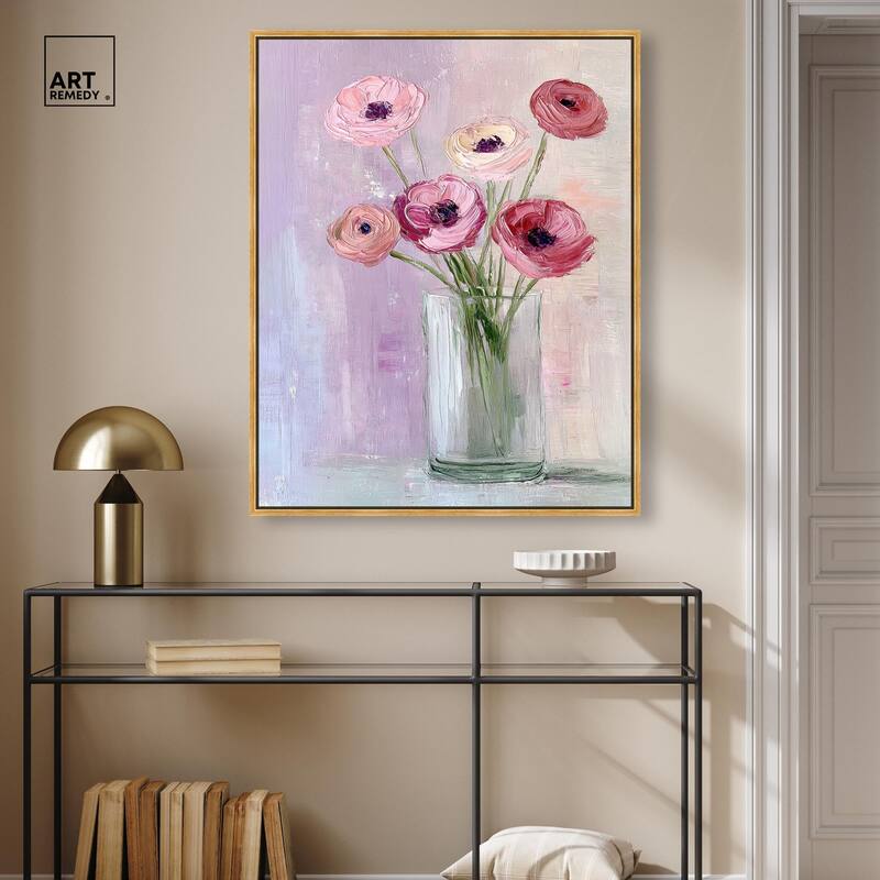 Glass and Grace Canvas by Art Remedy