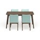 preview thumbnail 32 of 37, Fabrizio Mid-century Modern 5-piece Dining Set by Christopher Knight Home