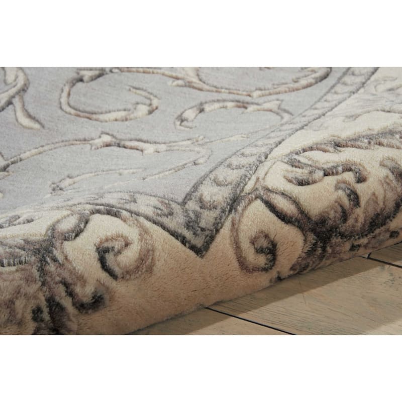 Nourison Somerset Traditional Bordered Floral Area Rug