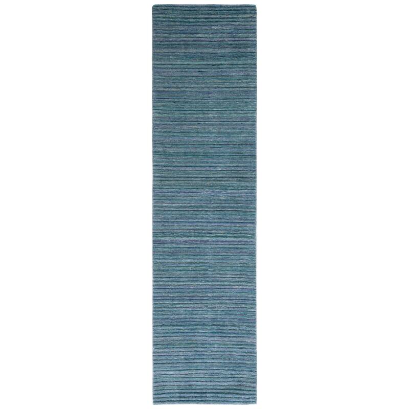 SAFAVIEH Elements Kukoo Modern & Contemporary Rug - 2'3" x 9' Runner - Aqua