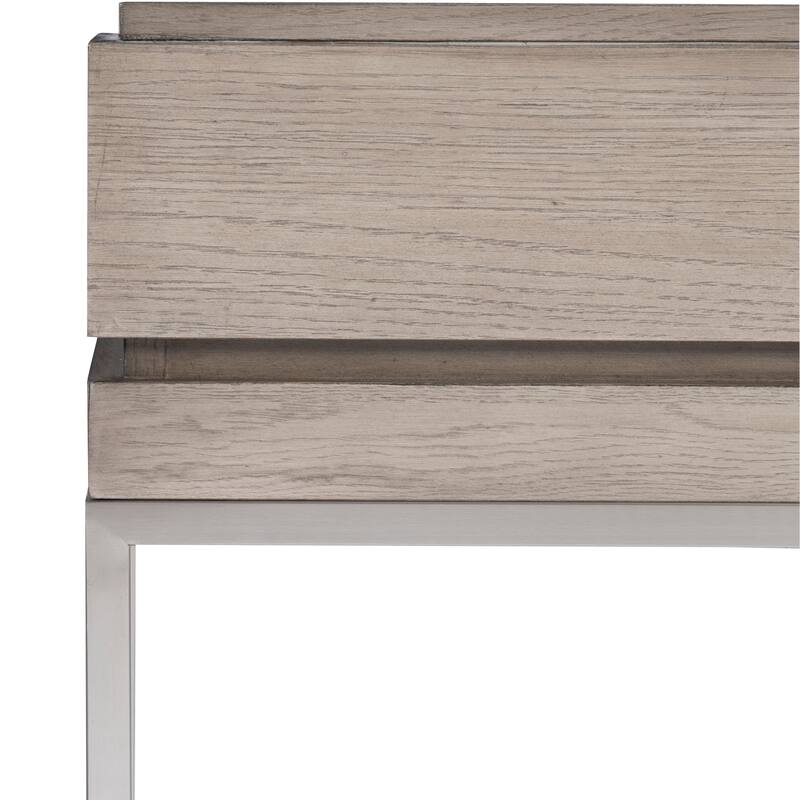 Uttermost Kamala Grey Oak Console Table